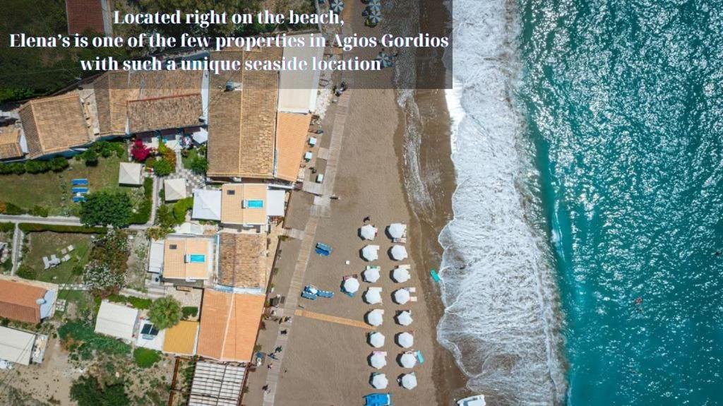 Elena'S Seaside Apartments & Studios Агиос Гордиос Екстериор снимка